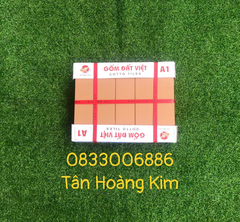 Gạch thẻ 6x24cm màu kem vàng Gốm Đất Việt