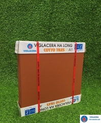 Gạch lát 30x30cm đỏ đậm Viglacera Hạ Long