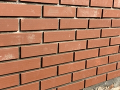 Gạch thẻ 60x240x9 mm màu đỏ nhạt Hạ Long