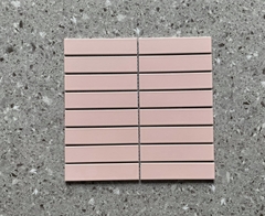 Gạch thẻ nội thất dạng vỉ nhập khẩu Trung Quốc màu kem