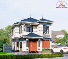 Mẫu 2 tầng mái nhật hiện đại ở Thanh Chương.