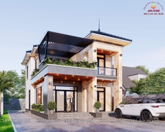 Mẫu 2 tầng mái nhật nổi bật ở Nam Lĩnh Nam Đàn