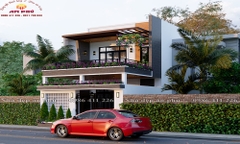 Nhà phố 2 tầng rộng 6.3m hiện đại ở TP Vinh