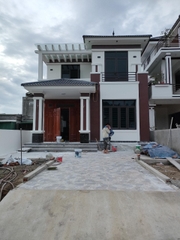Hoàn thiện nhà 2 tầng mái nhật ở Thị Trấn Thanh Chương, Nghệ An