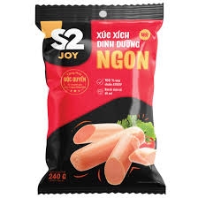S2 Joy Xúc Xích Dinh Dưỡng Ngon (gói 6 cây x 35 g)