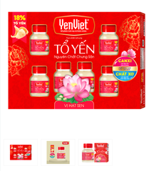 Yến Việt Vị Hạt Sen (6x70mlx6 - 6 lọ/1 hộp)