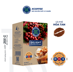 Cà phê hòa tan 3 in 1 K Delight 255 gram x 24 (15 gói/hộp x 24 hộp/thùng)