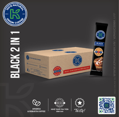 Cà Phê Hòa Tan 2 In 1 K Black 17 gram x 450 gói/thùng