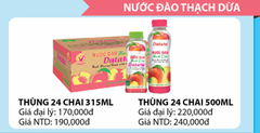 Nước Đào Thạch Dừa Datafa (315ml x24) T24