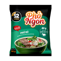 S2 Cheer Phở Bò ( 142g / gói )
 15 gói  / thùng