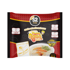 S2 Fun Cháo Cá Hồi Phô Mai ( 92g / gói) 
15 gói / thùng