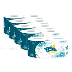 Giấy cuộn E’mos Classic 2 lớp xanh dương (10c x 6 lốc) cuộn T6
