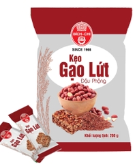 Kẹo gạo lứt đậu phộng (200gr/gói) (T10)