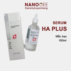 Combo 2 Món: Cấy Trắng Lụa Collagen + Serum HA Plus Mẫu Bạc Hàn Quốc 100ml Skincare