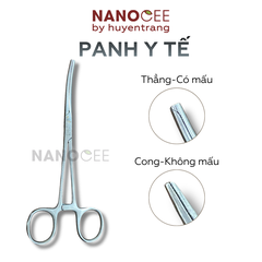 Panh Y Tế 12–20cm Pakistan – Thẳng, Cong, Có Mấu, Không Mấu