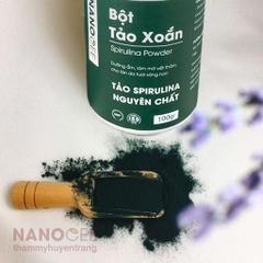 Tảo Cốm Spirulina Nanocee (Tảo Xoắn) Tăng độ săn chắc và đàn hồi, tái tạo làn da