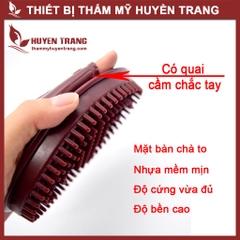 Bàn Chà Nâu Đả Thông Kinh Lạc Massage Body Cổ Vai Gáy Dùng Trong Spa Đông Y - Thẩm Mỹ Huyền Trang NANOCEE