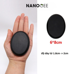 Đá Nóng Massage 6x8cm 8x8cm– Đá Massage Nóng Tự Nhiên Cho Spa Dưỡng Sinh