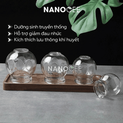 Bộ 28 Cốc Giác Hơi Thủy Tinh Dùng Lửa – Combo Đầy Đủ Cho Spa Dưỡng Sinh