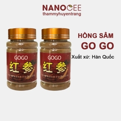 Combo Cấy Hồng Sâm 3 Món: 1 Hồng Sâm GOGO, 1 Vỉ Vitamin C, 1 Serum HA 100ML