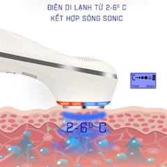 Búa Điện Di Tam Giác Nóng Lạnh Kết Hợp Ánh Sáng Sinh Học D002