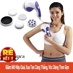 Máy Đánh Tan Mỡ Bụng Mini Cầm Tay RELAX TONE 5 Đầu Matxa Bảo Hành 12 Tháng - Thẩm Mỹ Huyền Trang NANOCEE