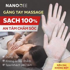 Găng Tay Massage Body Dùng 1 Lần | Găng Tay Spa Sạch, Tiện Lợi