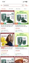 Tảo Cốm Spirulina Nanocee (Tảo Xoắn) Tăng độ săn chắc và đàn hồi, tái tạo làn da