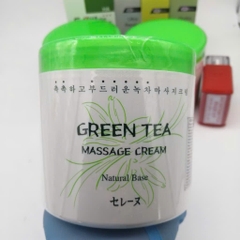 Kem Massage Trà Xanh Mira Green Tea Massage Cream 450g – Dưỡng Da Mềm Mịn
