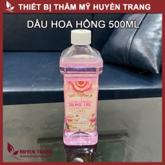 Dầu Massage Body Gừng, Hoa Hồng, Hoa Cúc, Hoa Lavender... Thơm Dịu Nhẹ, Masage Trơn Tay