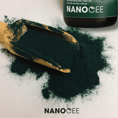 Bột Tảo Xoắn Spirulina Platensis Powder Nanocee 100g | Mặt Nạ Chăm Sóc Da