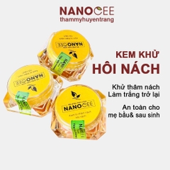 Kem Khử Mùi Hôi Nách, Khử Thâm Nách, Làm Trắng Nách NANOCEE [Che tên sản phẩm]