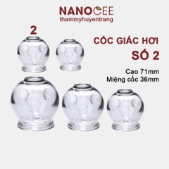 Cốc Giác Hơi Thủy Tinh