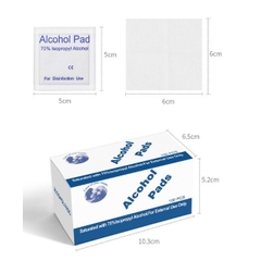 Miếng Bông Gạc Tẩm Cồn Tiệt Trùng Alcohol Pad