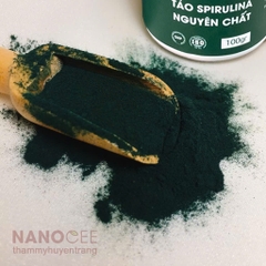 Bột Mặt Nạ Tảo Xoắn NANOCEE (Đắp Mặt/Phi Kim) - Trắng Da, Mịn Da & Căng Bóng