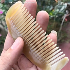 Lược sừng COH180 - hình múi bưởi XS-9cm