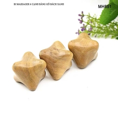 Quả bi gỗ 6 cạnh mát xa MH851-1