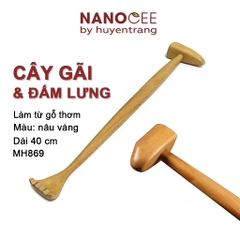 Cây gãi và đấm lưng bằng gỗ MH869