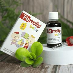 Sắt Hữu Cơ cho bé Ferrolip baby (30ml)