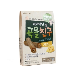 Bánh xốp cuộn Ivenet vị phô mai 40g