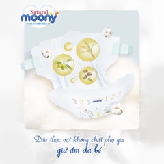 Bỉm tã dán Moony Natural size S 58 miếng (4-8kg)