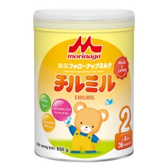 Sữa Morinaga số 2 850g (Chilmil, 6-36 tháng)