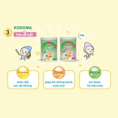 Sữa Morinaga số 3 850g hương vani (Kodomil, trên 3 tuổi)