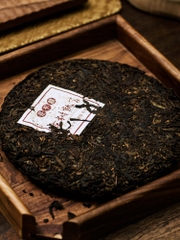 Phổ nhĩ chín Cổ Thụ Thục Liễu bánh 300g 2018