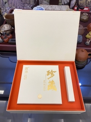 Hộp quà bánh đơn 300/357g màu trắng