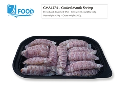 Tôm tít nguyên vị, lột vỏ chừa đuôi, Size 21/25, NW 340