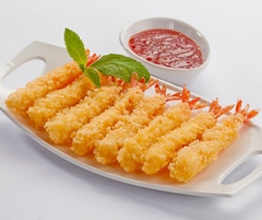 Tôm tẩm bột Tempura Size 34g, NW 340g (Khay)