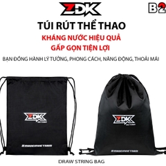 Túi Dây Rút Thể Thao Gấp Gọn Chống Nước ZDK B2 – Đựng Giày Du Lịch Tiện Lợi