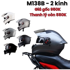 Mũ Fullface Royal M138B - Flashsale Đủ Màu