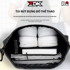 Túi Dây Rút Thể Thao Gấp Gọn Chống Nước ZDK B2 – Đựng Giày Du Lịch Tiện Lợi